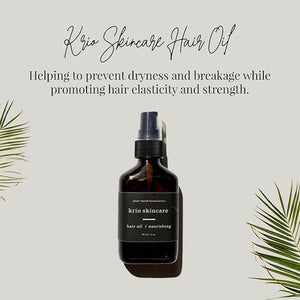 Hair Oil Hydrating Hair and Beard Oil Black Castor and Argan Blend for Deep Moisturizing Lustrous Shine and Scalp Nourishment Coarse Hair Treatment (2 Oz)