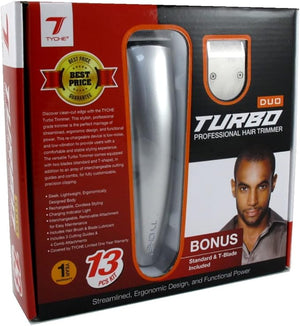 Tyche Turbo Hair Clipper Duo 13 Piece Kit