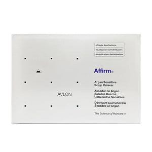 Argan Sensitive Scalp Relaxer - Alisador de Argan - 4 Single Applications