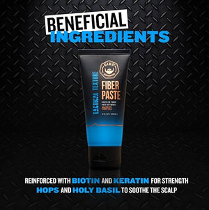 GIBS Grooming Tactical Texture Texturizing Fiber Paste, 3 Fl Oz