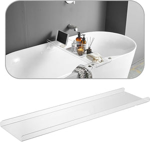 Acrylic Bathtub Tray, Transparent Acrylic Bathtub Tray, Suitable for All Bathtubs.