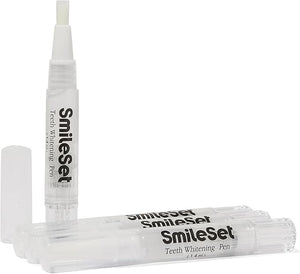 Smile Set Premium Teeth Whitening Gel Pen - Brightening Formula - (Pack of 4)