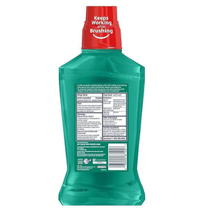 Colgate Total Advanced Pro-Shield Mouthwash, Spearmint, 16.9 Fl Oz, 6 Count