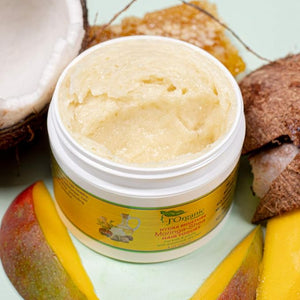 J'Organic Solutions Moringa-Shea Hair Yogurt for Dry Hair - Revives Dull Dry Hair Reduces Frizz Enhances Elasticity - 8 oz Made with pure organic unrefine shea butter.