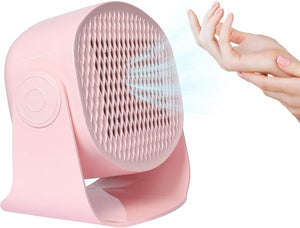 Rotatable Air Nail Dryer 600W Warm &amp Cool Wind Blower Dryer for Regular Nail Polish Multifunctional Nail Polish Fan Blow Dryer for Both Hands and Feet Home and Salon Use No Harmful (Pink)