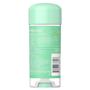Mitchum Anti-Perspirant &amp Deodorant for Women Power Gel Powder Fresh 3.4 oz (96 g) (Pack of 4)