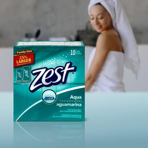 Zest Aqua Soap 5 oz 10 count