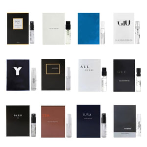 Men's Cologne Samples Set Fragrance Sampler Collection Luxury High-End Perfume for Men 12PCS