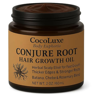 Coco luxe body euphoria hair growth cream |Batana,Hair and Scalp Treatment, Coils and Curls,Batana, Infused with Rosemary Oil, Black Seed Oil - Stimulating Hair Growth