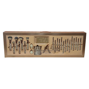 Glitz &amp Glam | Collection Brush Set Champagne 26 Pcs Set