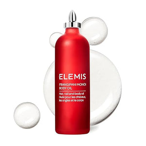 ELEMIS Frangipani Monoi Body Oil 100ml Luxurious Nourishing Oil for Soft Hydrated Skin &amp Hair