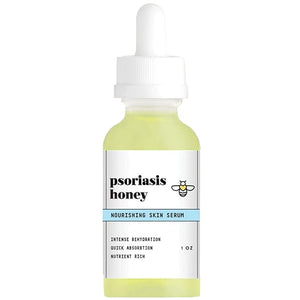 Psoriasis Honey Nourishing Scalp &amp Skin Serum - Dry Oil for Skin - Full Body Non Comedogenic Moisturizer Daily Dry Scalp Oil - Helps Psoriasis Eczema &amp More (1Oz)