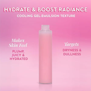 Glow Recipe Refill Pink Juice Water Gel Face Moisturizer for Women Men &amp Teens - Hydrating Hyaluronic Acid Radiance Boosting Non-Comedogenic Oil-Free Lasting Korean Skin Care for Oily Skin 6