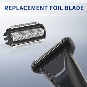 2 Pack Replacement Foil Blade Replacement Clipper Blades Groin Hair Foil Shaver Head for Close Body Hair GroomingCompatible with MANSCAPED The Lawn Mower Electric 5.0 Ultra Hair Trimmer