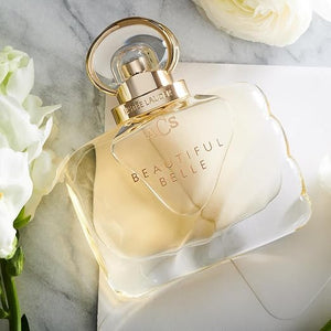 Est?e Lauder Beautiful Belle Eau de Parfum Spray with Notes of Lychee Rose Petals &amp Mimosa | Perfumes for Women 1.7 Fl Oz