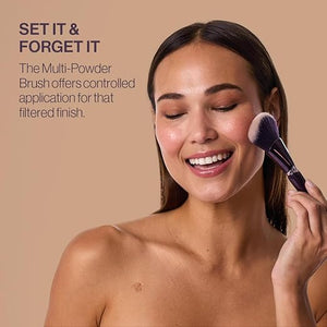 Anisa Beauty Multi-Powder Brush | Versatile Face Brush for Setting Finishing| Soft Synthetic Fibers for Smooth Application | Professional Quality Makeup tool
