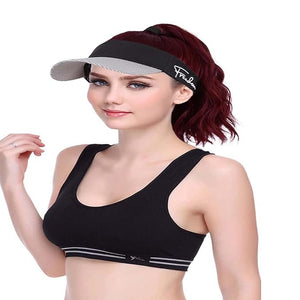 Women's Baseball Cap Wig - Short Curly Hair Wool Ponytail Braid Wavy