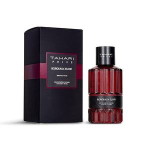 TAHARI Priv? Bordeaux Elixir Eau de Parfum ? Bold Men¡¯s Cologne with Mint Bergamot Tonka Musk &amp Vanilla ? Long Lasting Masculine Scent ? 3.4 fl oz