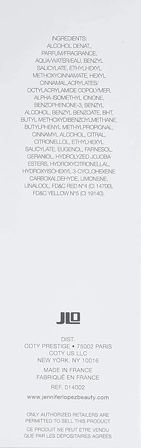 GLOW BY JLO JENNIFER LOPEZ ~ 3.3/3.4 oz EDT SPRAY Perfume for Women