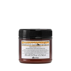 Davines Naturaltech NOURISHING Hair Building Pack, Restructure The Hair Shaft While Adding Shine And Body, 8.79 oz.