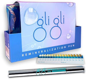 Remineralization Gel 2ML*1PCS with Shade Guide for Reduce Teeth Sensitivity After Teeth Whitening Teeth Desensitizing Gel Strengthen Tooth Enamel Great for Sensitivity Treatment