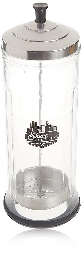Shaving Factory Professional Grade Disinfectant Jar Large 37 Ounce