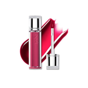 Espoir Couture Lip Tint Glaze #4 Hushed Cherry | Volumizing Lip Stain with Juicy Texture, Long-Lasting &amp; Vibrant Colors, Moisturizing &amp; Hydrating, Glossy Formula, Vegan, Korean Makeup, 0.14 oz