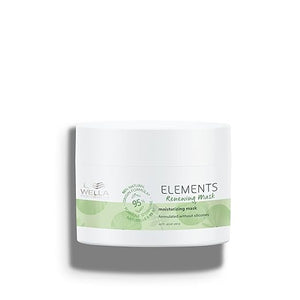 Wella Professionals Elements Silicone Free Renewing Moisturizing Hair Mask For All Types Normal to Oily Scalp Fl oz