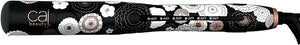 CAJ Beauty Flip &amp; Bend Style Iron in RoseGold Floral, Thermatru Technology, 1" Titanium Floating Teeth Comb, Automatic Shut-Off, Color-Coded LED Lights for easy temperature indication