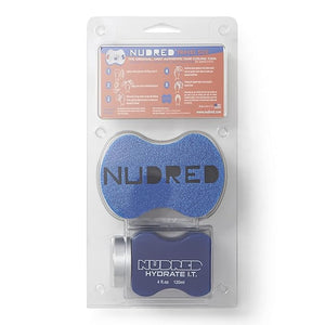 Hydrate I.T. Formula-Hair Sponge Brush + Hair Moisturizer For Men &amp Women For Moisturized &amp Beautifully Sculpted Coils Twists &amp Locs (Mini Blue Hair Sponge Small Holes 4oz Hair Moistur