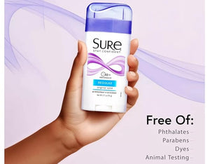 SURE Antiperspirant Deodorant Solid Regular 2.6 oz. (6 Pack)