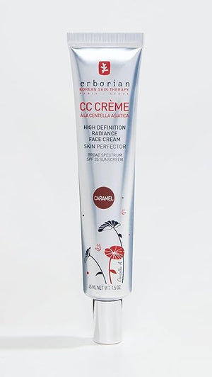 Erborian CC Cream Color Correcting SPF 25 Tone-Evening Korean Skincare Makeup Hybrid Moisturizes Lightweight Blurs Skin Natural Luminous Finish