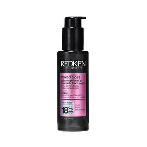 Redken Naked Gloss Shine Hair Oil - Adds Shine and Controls Frizz Infused with Omega-9 Lightweight Heat Protectant For Color-Treated Hair