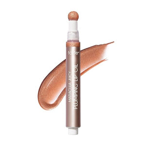tarte maracuja juicy plumping lip oil - Hydrating &amp; Volumizing Lip Plumper Gloss Balm with Nourishing Hyaluronic Acid &amp; Vitamin E, Plumps &amp; Moisturizes, Vegan &amp; Cruelty Free
