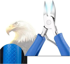 Nail Clippers Nail Clippers Paronychia Pedicure Manicure Hand Foot Tool(TypeA Blue)