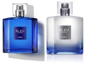 L'Bel Bleu Duo Set: Bleu Intense and Bleu Glacial Parfum/Perfume 100 ml / 3.3 fl.oz. each