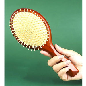 NALoRa Women Wood Hair Brushes Massage Hairbrush Air Cushion Hair Combs Hair Care Styling Tools