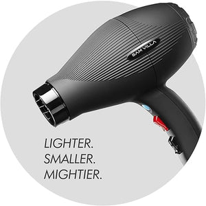 Sam Villa Lightweight &amp Quiet Ionic Professional Hair Dryer With Variable Speed &amp Temperature