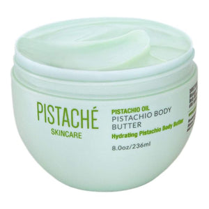 Pistach? Skincare Pistachio Oil Whipped Body Butter Cream | Rich Moisturizer for Dry Skin with Vitamin E &amp Antioxidant Protection | The Boyfriend Body Butter 8 oz