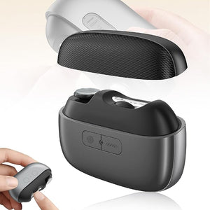 3 in 1 Electric Polishing Automatic Nail Clippers, 2026 New Electric Nail Clippers, Nail Trimmer Electric Toe Nail Clippers for Fingers and Toes Adults (Black)