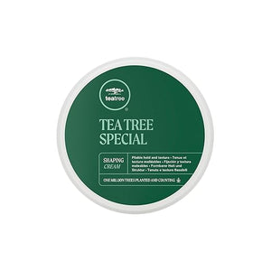 Tea Tree Shaping Cream Hair Styling Cream Long-Lasting Hold Matte Finish For All Hair Types