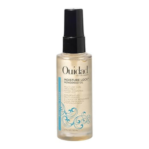 Ouidad Moisture Lock Mongongo Hair Oil for Curly Hair 1.7 fl oz Multi-Use Leave-In Treatment Fast-Absorbing Elixir Hydrates Smoothes Strengthens &amp Restores Natural Luster All Curl Types