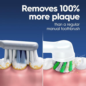 Oral-B Genius X Limited Rechargeable Electric Toothbrush with 1 Replacement Brush Head Travel Case White