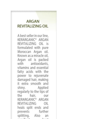 KERATIN TREATMENT - ARGAN REVITALIZING OIL - 2OZ