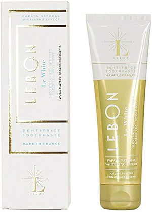 Lebon Le White (Sweet Mint + Green Tea) Organic Toothpaste 75 ml