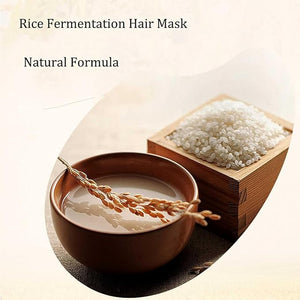 Rice Fermentation Essence Hair CreamFermented Rice Water Hair Mask Rice Hair MaskDeep Conditioning Hair Mask Rice Water (3pcs)