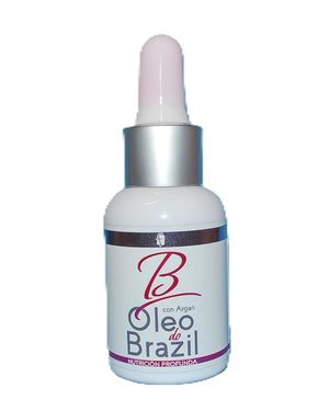 OLEO DO BRAZIL - Luxury Hair Shine Smoothness &amp Anti-Frizz Treatment - Non-Greasy Argan Oil Formula with Coconut Oil &amp Vitamin E - 30ml/1.01 fl oz