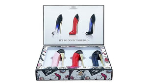 Okian Cool Girl High Heel Perfume Gift Set Box for Women Inspired by Good Girl Eau de Parfum 1oz (3Pack)