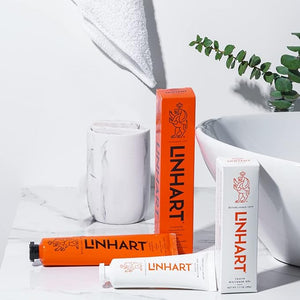LINHART Whitening Toothpaste 3.4 Oz and Teeth Whitening Gel 1.7oz ? Set for Sensitive and Normal Teeth (Smile Set)