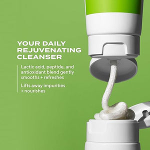 Murad Renewing Cleansing Cream - Age-Defying Gentle Face Wash with Lactic Acid &amp Vitamin E for Luxurious Smooth Skin - Apricot Starflower and Peptides to Clean &amp Nourish Dry Skin &amp Wrinkl